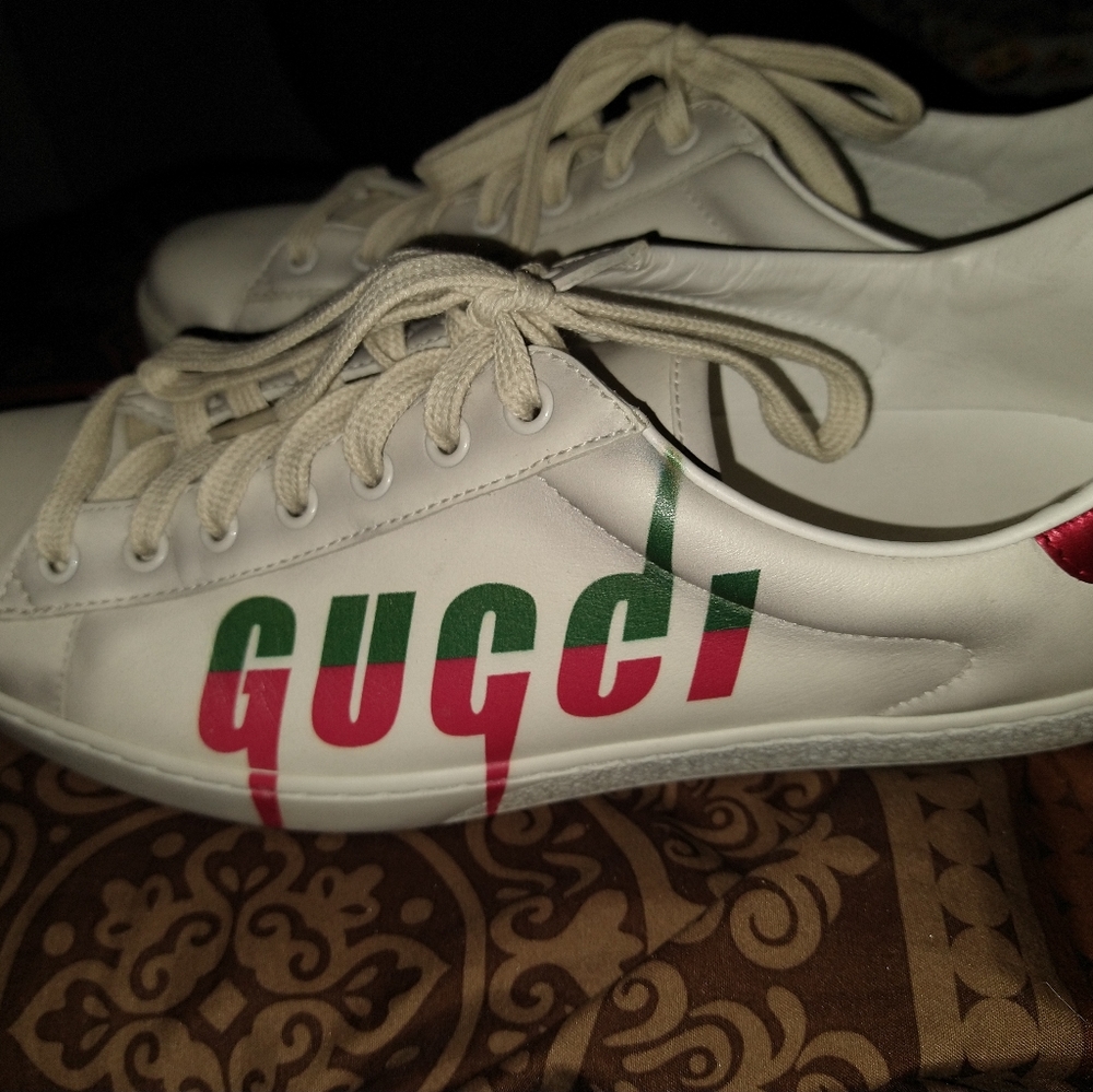 White Blade Ace Sneakers - Picture 5 of 6